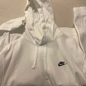 Nike White Hoodie